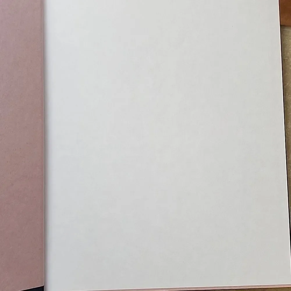 1960's NWOT Large Hardcover Scrapbook with Gold Cord Tie Binding